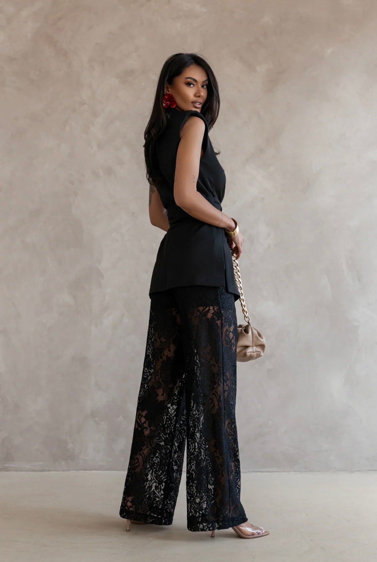 Komplet Aneta czarny