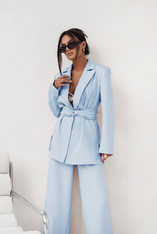 Garnitur Angie Błękitny